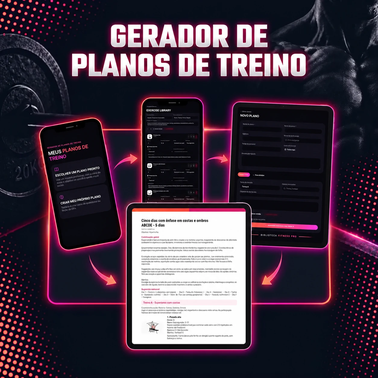 Gerador de Planos de Treino