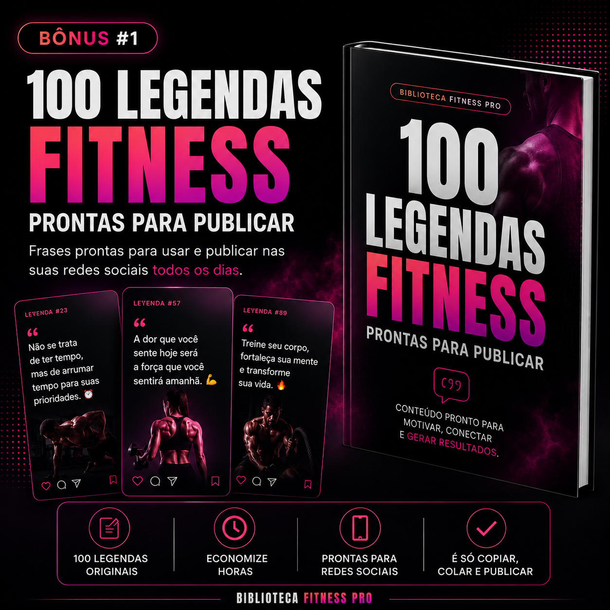 100 Legendas Fitness Prontas para Publicar